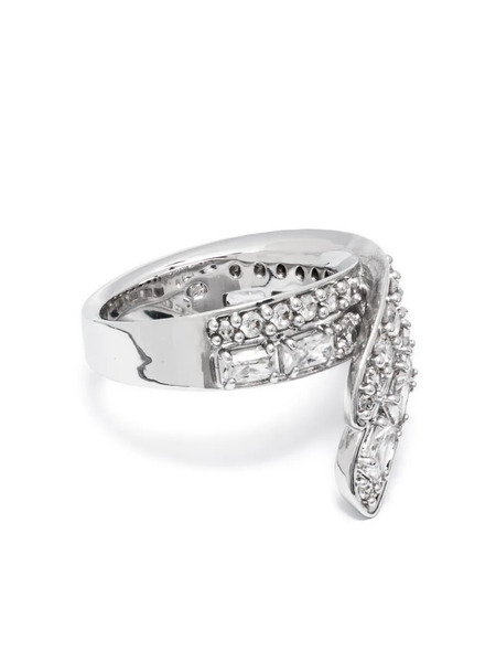  Swarovski Hyperbola Crystal-embellished Ring - Silver 