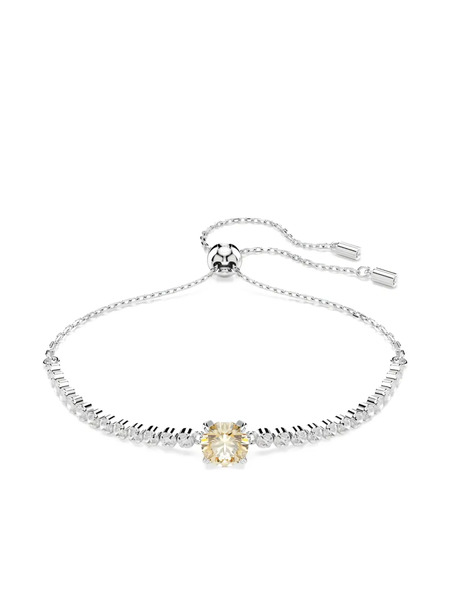  Swarovski Matrix Tennis Bracelet - Silver 