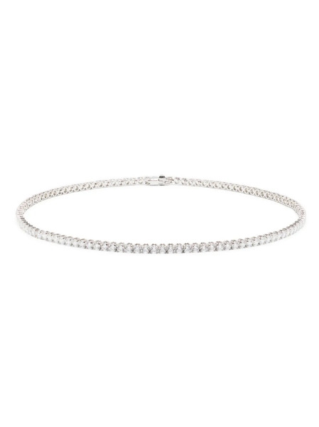  Swarovski Matrix Tennis Necklace - White 