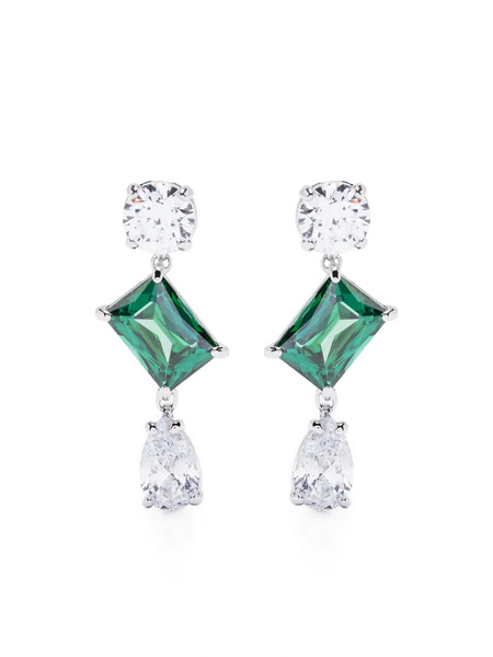  Swarovski Mesmera Crystal-embellished Earrings - Silver 
