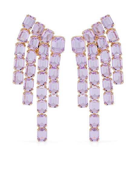  Swarovski Millenia Earrings - Purple 