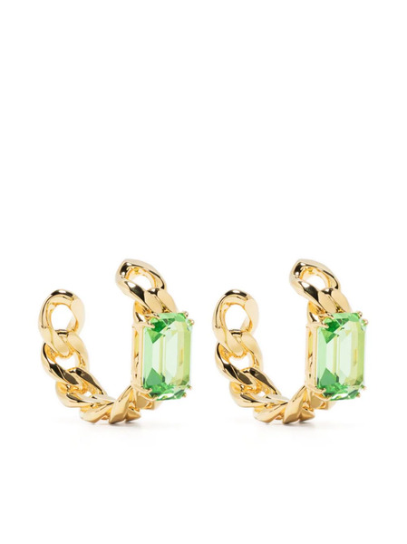  Swarovski Millenia Hoop Earrings - Gold 
