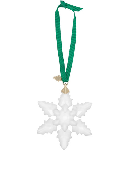  Swarovski Snowflake Ornament - White 