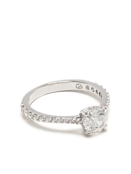  Swarovski Stilla Cocktail Ring - Silver 