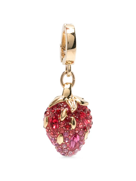  Swarovski Strawberry-charm Pendant - Gold 