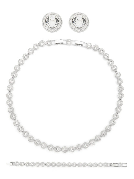  Swarovski Una Angelic Set - Silver 