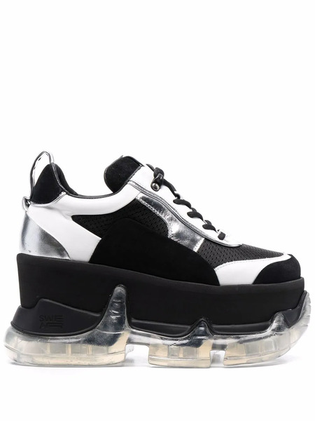  Swear Air Revive Nitro Platform Sneakers - Black 