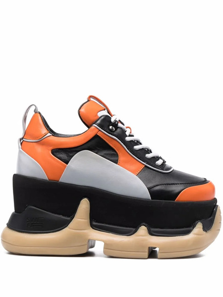  Swear Air Revive Nitro Platform Sneakers - Orange 