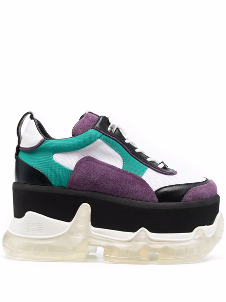  Swear Air Revive Nitro Platform Sneakers - Purple 