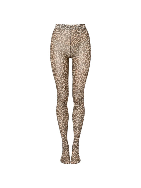  Swedish Stockings Sofia Leopard-print Tights - Neutrals 