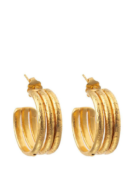 Sylvia Toledano Triple-hoop Earrings - Gold 