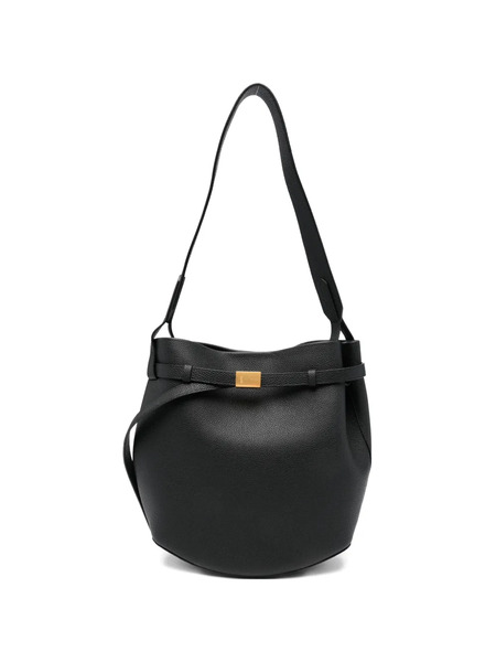  System Leather Shoulder Bag - Black 
