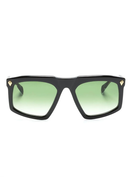  T Henri Eyewear Square-frame Gradient Sunglasses - Black 