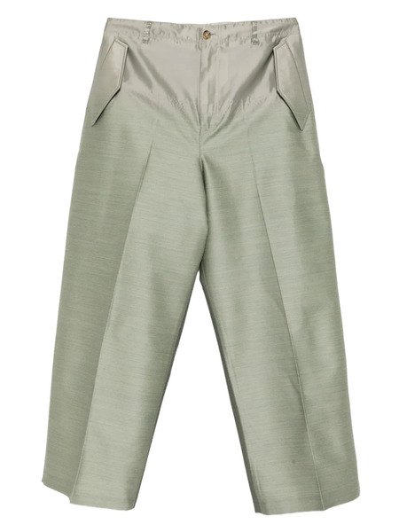  Taakk Wide-leg Pants - Green 