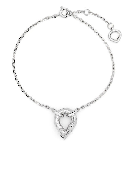  Tabayer 18kt White Gold Oera Diamond Chain Bracelet - Silver 