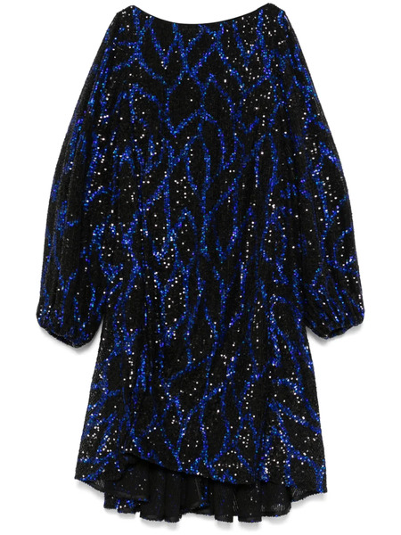  Talbot Runhof Comma4 Mini Dress - Black 
