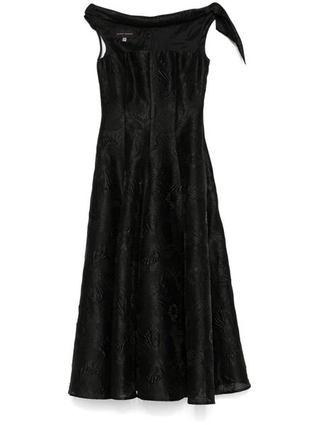  Talbot Runhof Modesta1 Midi Dress - Black 
