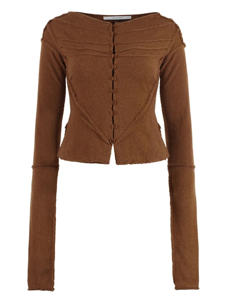  Talia Byre Knitted Cardigan - Brown 