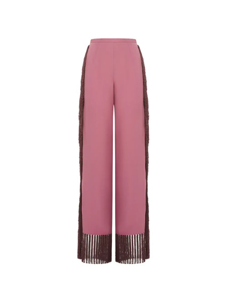  Taller Marmo Alabama Fringed Trousers - Pink 