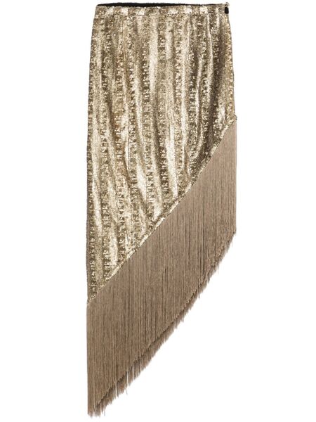  Taller Marmo Sequin-embellished Midi Skirt - Gold 