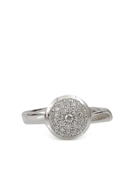  Tamara Comolli 18k White Gold Bouton Diamond Ring - Silver 
