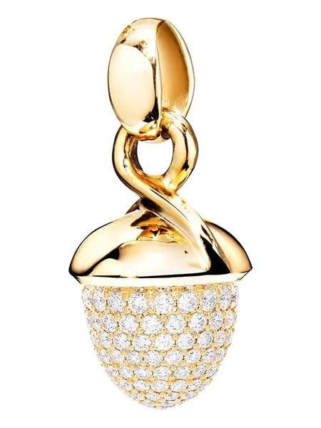  Tamara Comolli 18k Yellow Gold Mikado Diamond Pendant 