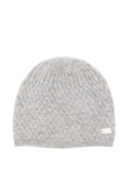  Tartine Et Chocolat Diamond-pattern Beanie - Grey 