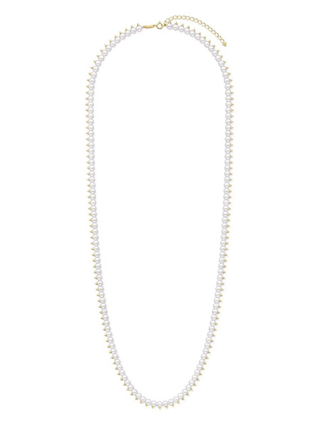  Tasaki 18kt Yellow Gold Collection Line Danger Necklace 
