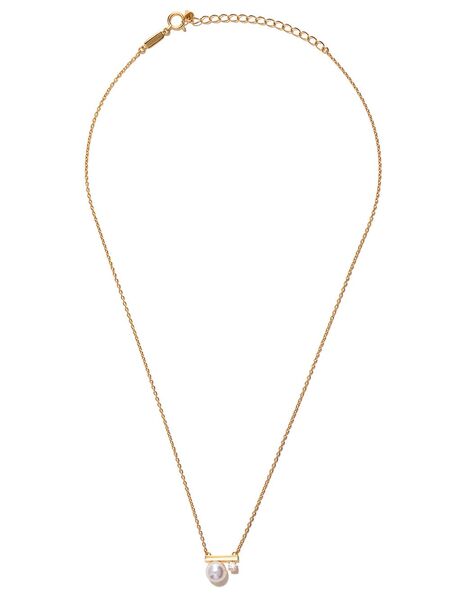  Tasaki 18kt Yellow Gold Collection Line Petit Balance Class Akoya Pearl And Diamond Pendant - Metallic 