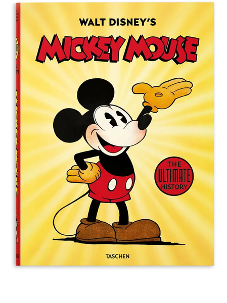 Taschen Walt Disney's Mickey Mouse - The Ultimate History Book - Yellow 