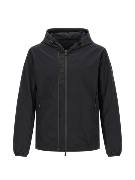  Tatras Audee Hooded Logo-print Jacket - Blue 