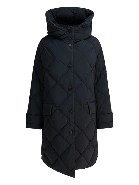  Tatras Quilted Hooded Coat - Black 