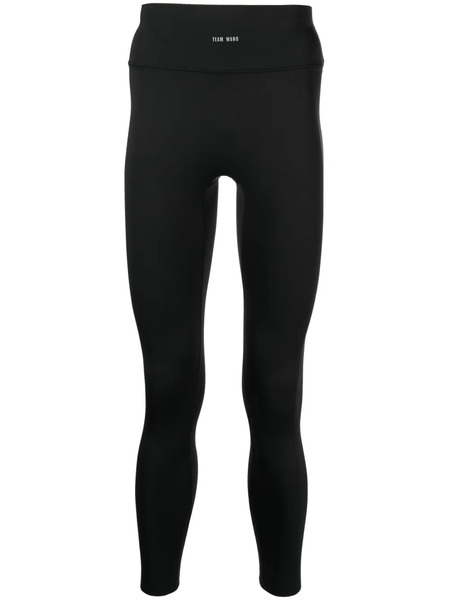  Team Wang Design Logo-print Leggings - Black 