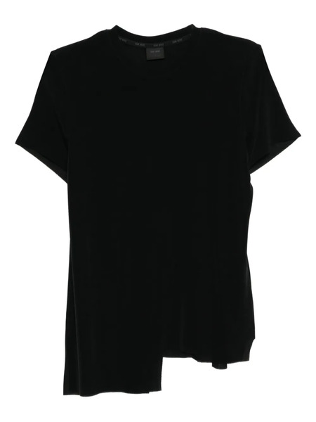  Team Wang Design Raw-edge T-shirt - Black 
