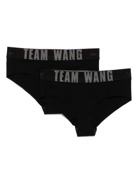  Team Wang Design The Original 1 Briefs (set Of Two) - Black 