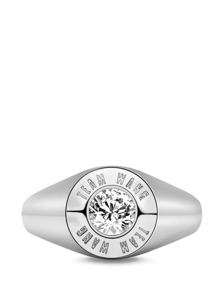  Team Wang Design The Original 1 Logo-engraved Ring - Silver 