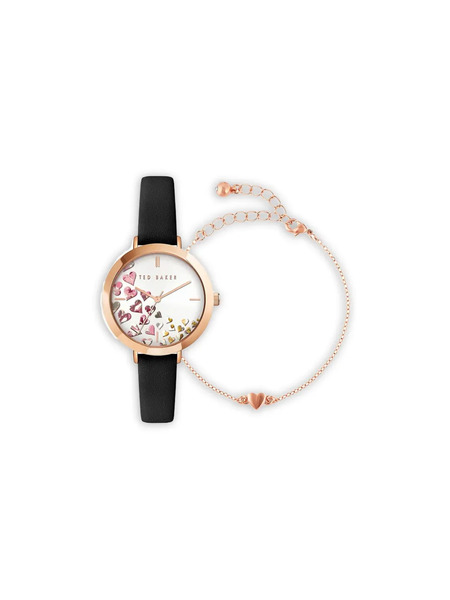  Ted Baker Ammy Hearts 34mm And Bracelet Set - White 