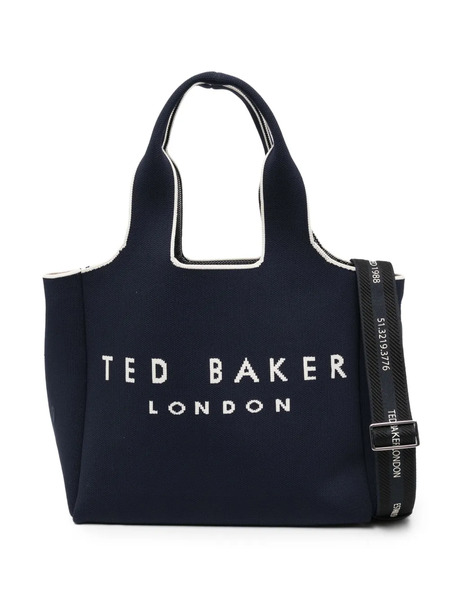  Ted Baker Logo-embroidered Tote Bag - Blue 