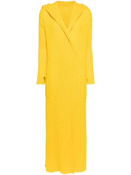  Teddy Cashmere Chunky-knit Cashmere Cardigan - Yellow 