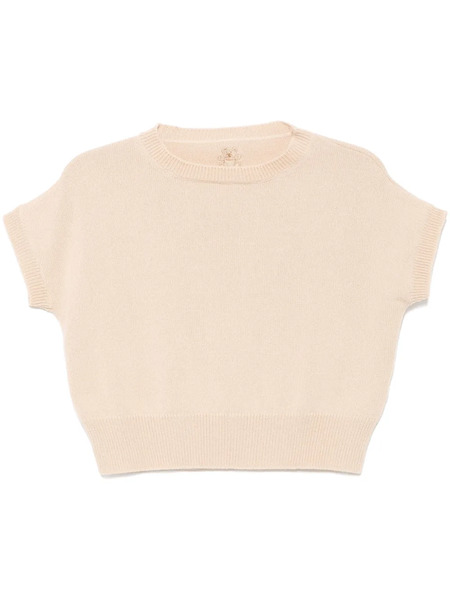  Teddy Cashmere Genova Top - Neutrals 