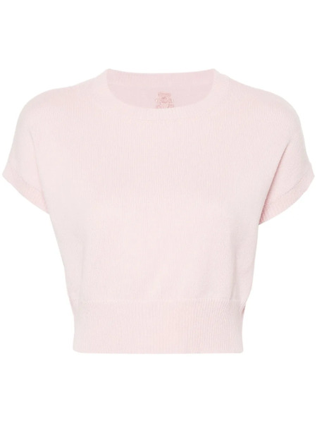  Teddy Cashmere Genovas Cashmere Top - Pink 