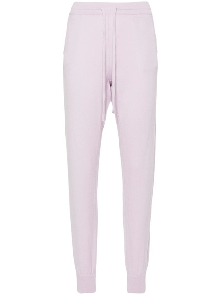  Teddy Cashmere Milano Cashmere Track Pants - Purple 