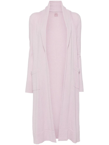  Teddy Cashmere Venezia Cardi-coat - Purple 