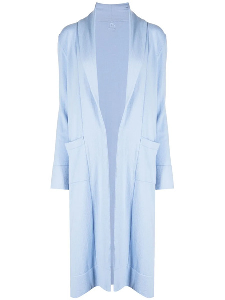  Teddy Cashmere Venzia Open-front Cashmere Cardigan - Blue 