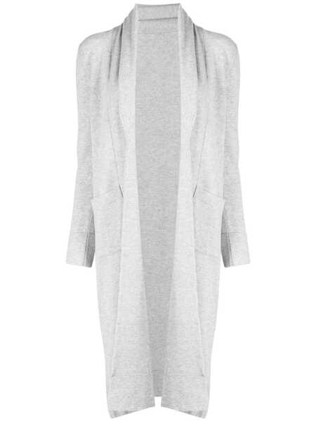  Teddy Cashmere Venzia Open-front Cashmere Cardigan - Grey 