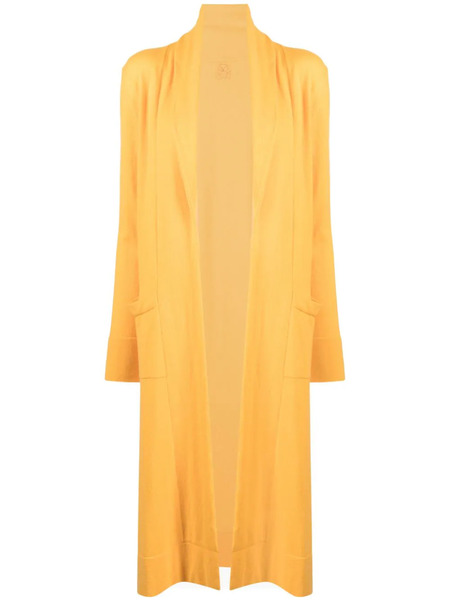  Teddy Cashmere Venzia Open-front Cashmere Cardigan - Orange 