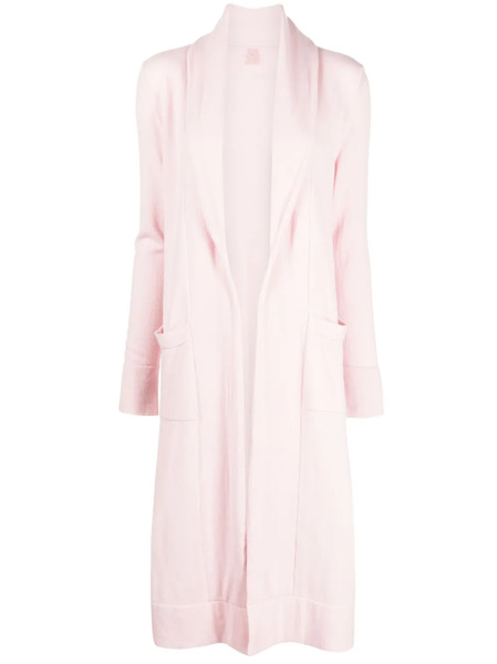  Teddy Cashmere Venzia Open-front Cashmere Cardigan - Pink 