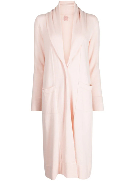  Teddy Cashmere Venzia Open-front Cashmere Cardigan - Pink 