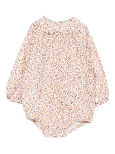  Teddy & Minou Floral-print Bodysuit - Pink 