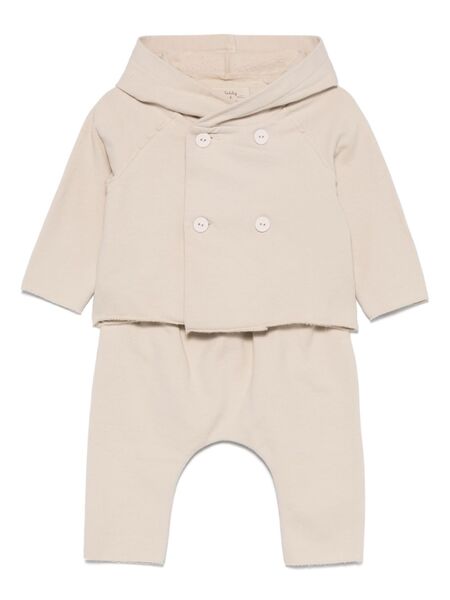  Teddy & Minou Hooded Trousers Set - Neutrals 